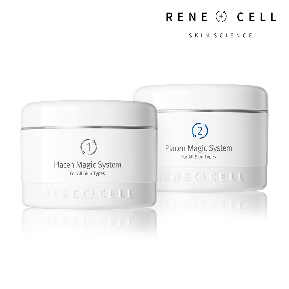 【韓國ReneCell】水潤去角質面膜200ml +滋養面膜 200ml 套組 (附抹刷乙支)